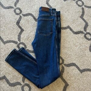 Madewell Denim Jeans 10” High-Rise Skinny. 26.